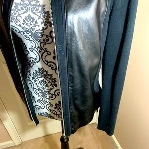 Black sweater jacket